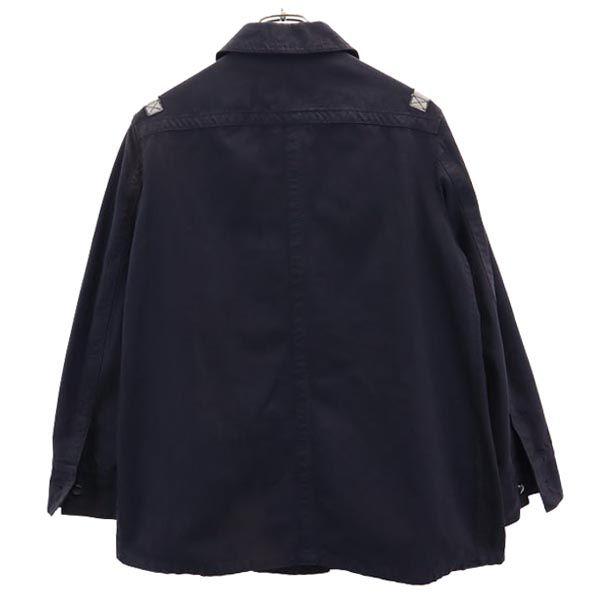 CENTO X CENTO BY ICEBERG 90s Old Made In Italy Work Jacket 40 Navy Men's Used