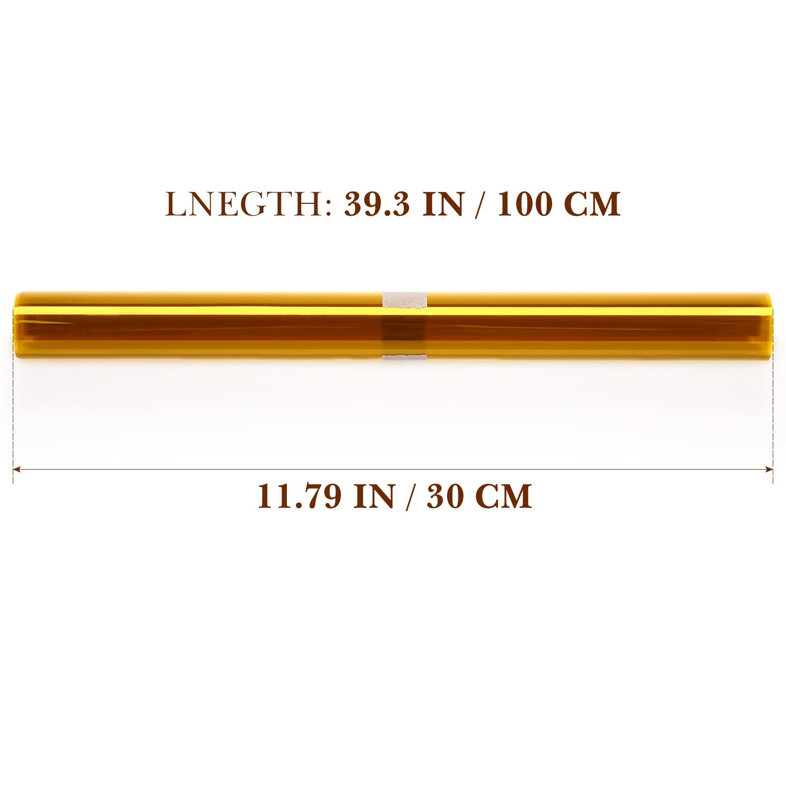 

Correction Gel Light Film Pet Color Filter Sheet for Film Studio Theater Stage Lighting Color Correction Gel Filter жовтий