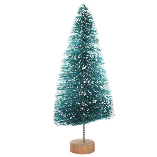 

Рождественская зимняя елка Мини-домик Миниатюрный кедр Украшения Партия Куклы Декор 6.5