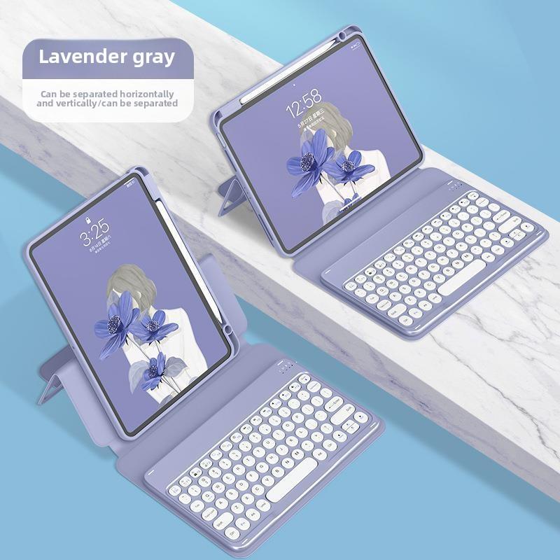 

Магнитный вращающийся кожаный чехол с Bluetooth-клавиатурой для iPad 10-го поколения 10.9 Air5 10.2 Защитная крышка iPad9.7-18/17/AIR2/PRO9.7