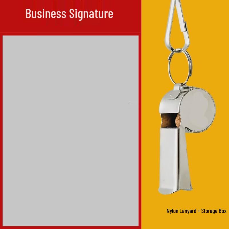 High-Volume Metal Sport Training Whistle