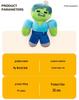 Minecraft Steve, Pink Pig, Ocelot, Ender Dragon, Spider, Zombie Man Plush Toy Set