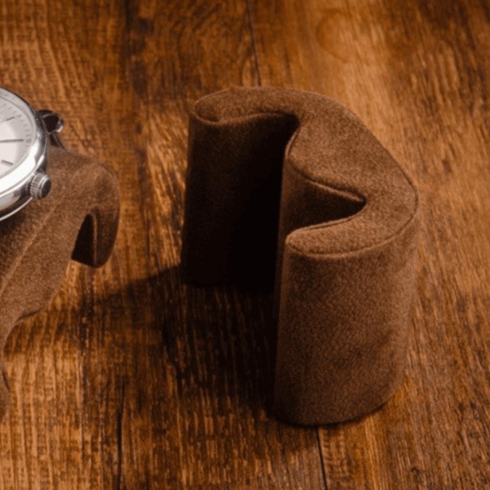 Display Feste Kissen Wildleder Samt Armbanduhr Kissen Weiches Uhren Aufbewahrungskissen Armband