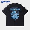 Fila Fusion Unisex Crew Neck Cotton T-Shirt