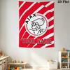 Custom Name AJAX Wall Tapestry Aesthetic Wall Hanging Printed Fabric Blanket Decorative Tapestries for Bedroom Living Room Home Decor
