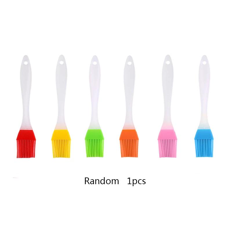 Silicone Barbeque Spatula Brush Cooking Bbq Heat Resistant Oil Brush Baking Tool