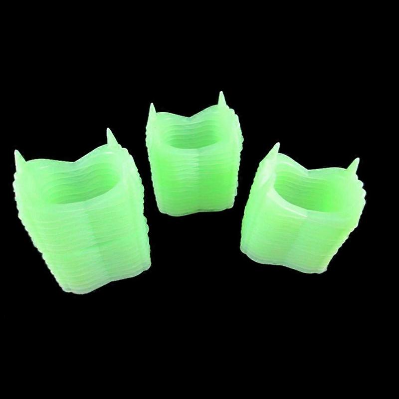 Novelty Gag Fangs Fake Teeth for Cosplay Party Halloween Tricky Playset Practical Joke Prank Toy for Halloween Festival  OneSize Green