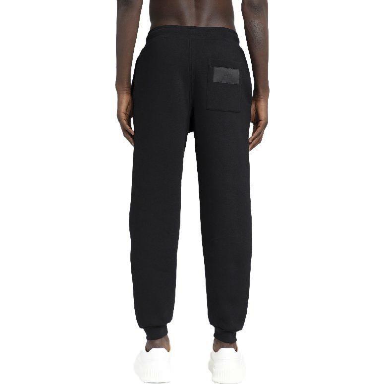 AMIPARIS Casual Pants Men's Black Moderate Cuffed Pants UTR207740-001