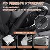 Anfiodas Car Tissue Car Tissue Easy to Convenient Car PU Leather Case, Holder, Waterproof, Install, Accessory, (Black)