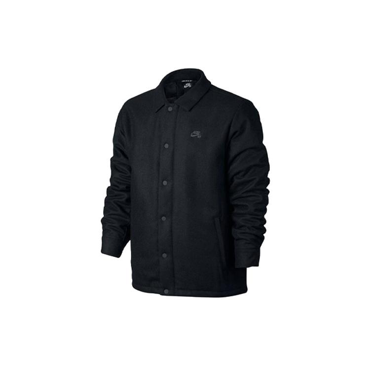 Men s Nike Solid Color Stay Warm Casual Jacket 800983-010 L