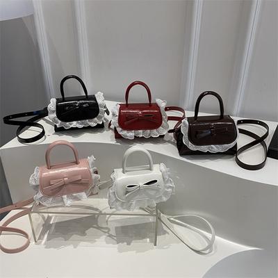 Lace Lace Portable Small Square Bag Women's Summer New Niche Fashion Simple Shoulder Messenger Bag