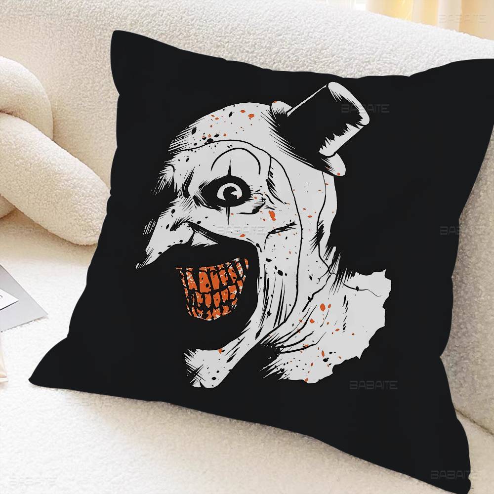 Horror Movie Terrifiers cm Cushion Cover Pillow Cover Decor Pillowcase Home Pillowcase for Couch Pillow