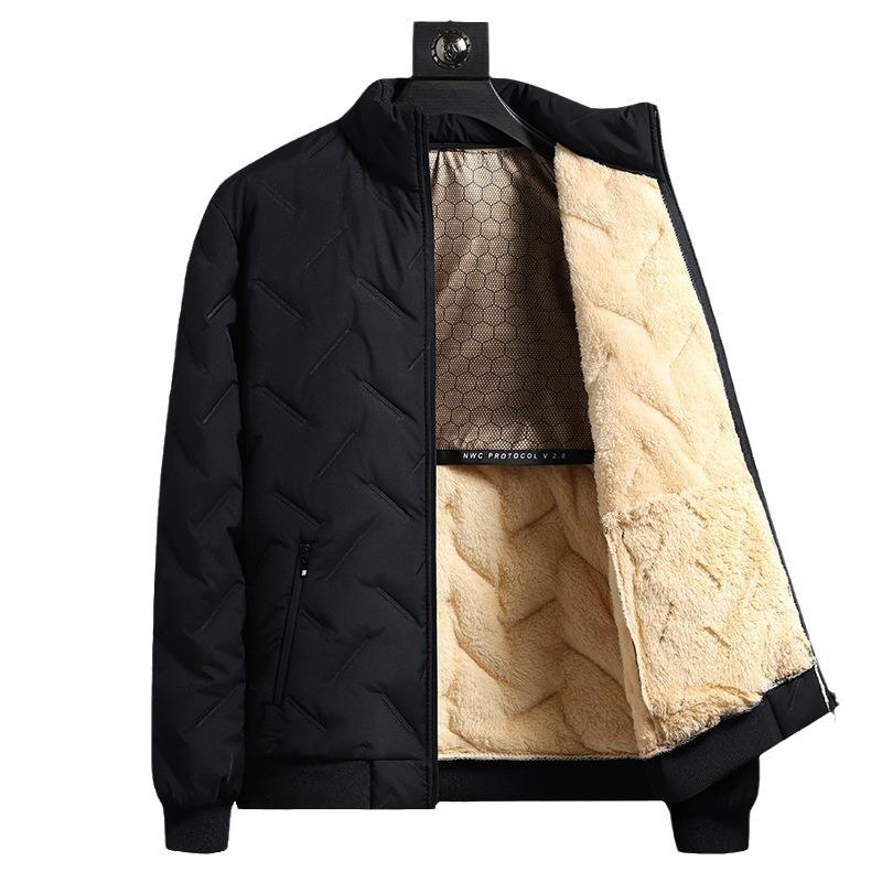 Winter New Cotton-padded Clothes Men's Thickened Jackets Youth Cotton-padded Clothes Large-size Winter Clothes