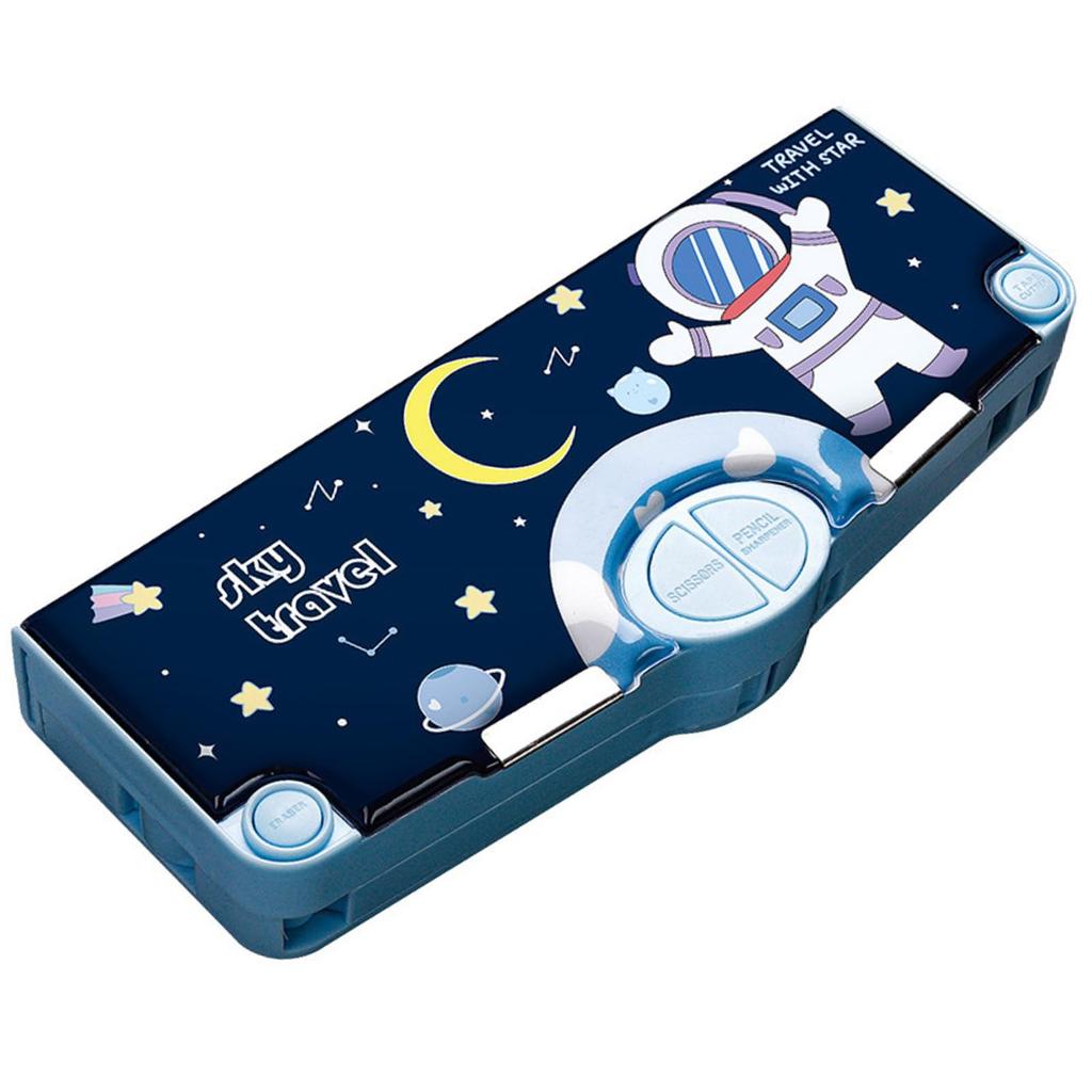 Pencil Case Student Pencil Case Deformed Cute Pencil Case School Stationery Storage Box Pencil Case Plastic Pencil Bag Large Box School Supplies Gift