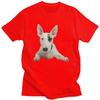 Custom Trendy Bull Terrier T Shirt Men Short Sleeve 100 Cotton Tshirt Casual Tee Tops Fashion Tshirt