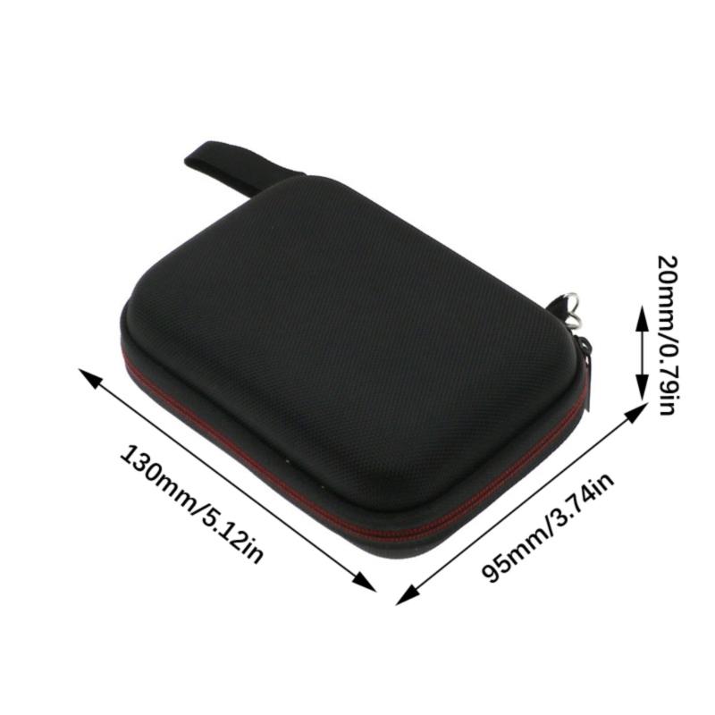 Premium EVA Waterproof Protective Case For MT53 Photo Printer Cover Pouch With Internal Mesh Pocket Shockproof Bag