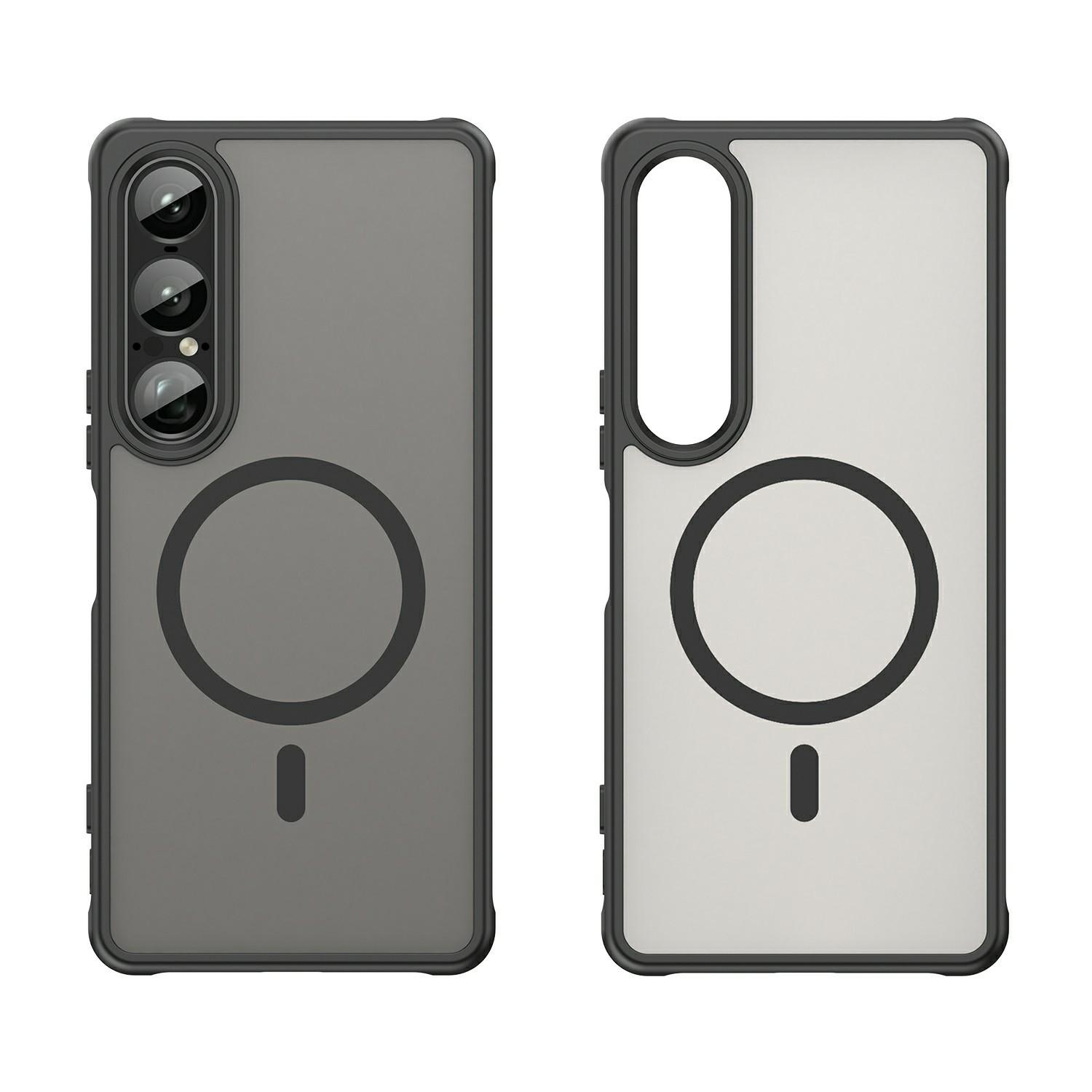 

For Sony Xperia 1 VII Case Compatible with MagSafe Anti Drop PC+TPU Phone Cover Green