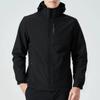 Jaqueta Masculina de Alto Desempenho Impermeável e à Prova de Vento - Capa de Chuva Respirável, Leve com Capuz Removível para Caminhada, Escalada & Atividades ao Ar Livre