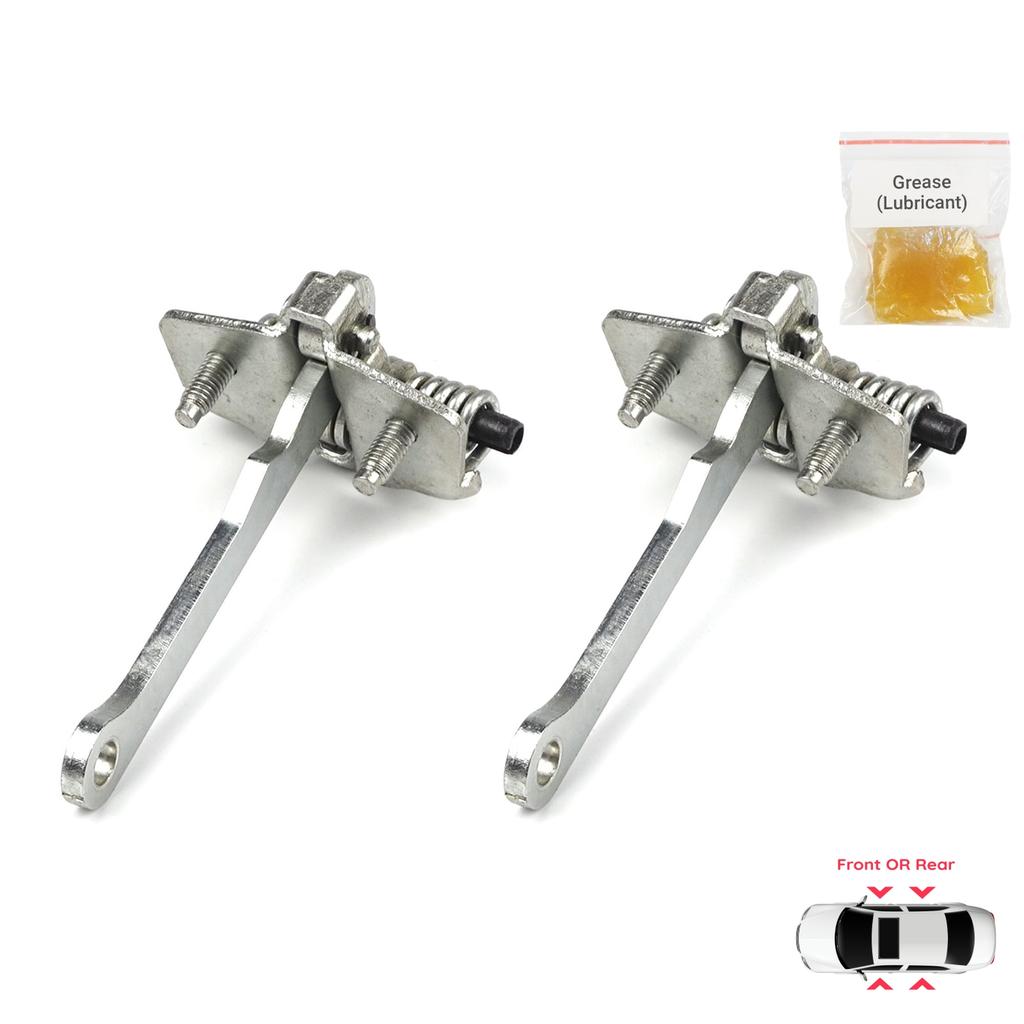 BDP821-1 2 Pieces Front OR Rear Left AND Right Door Catch Hinge Brake Stop Check Strap Limiter for Peugeot 205 309 405 918146 9181.46