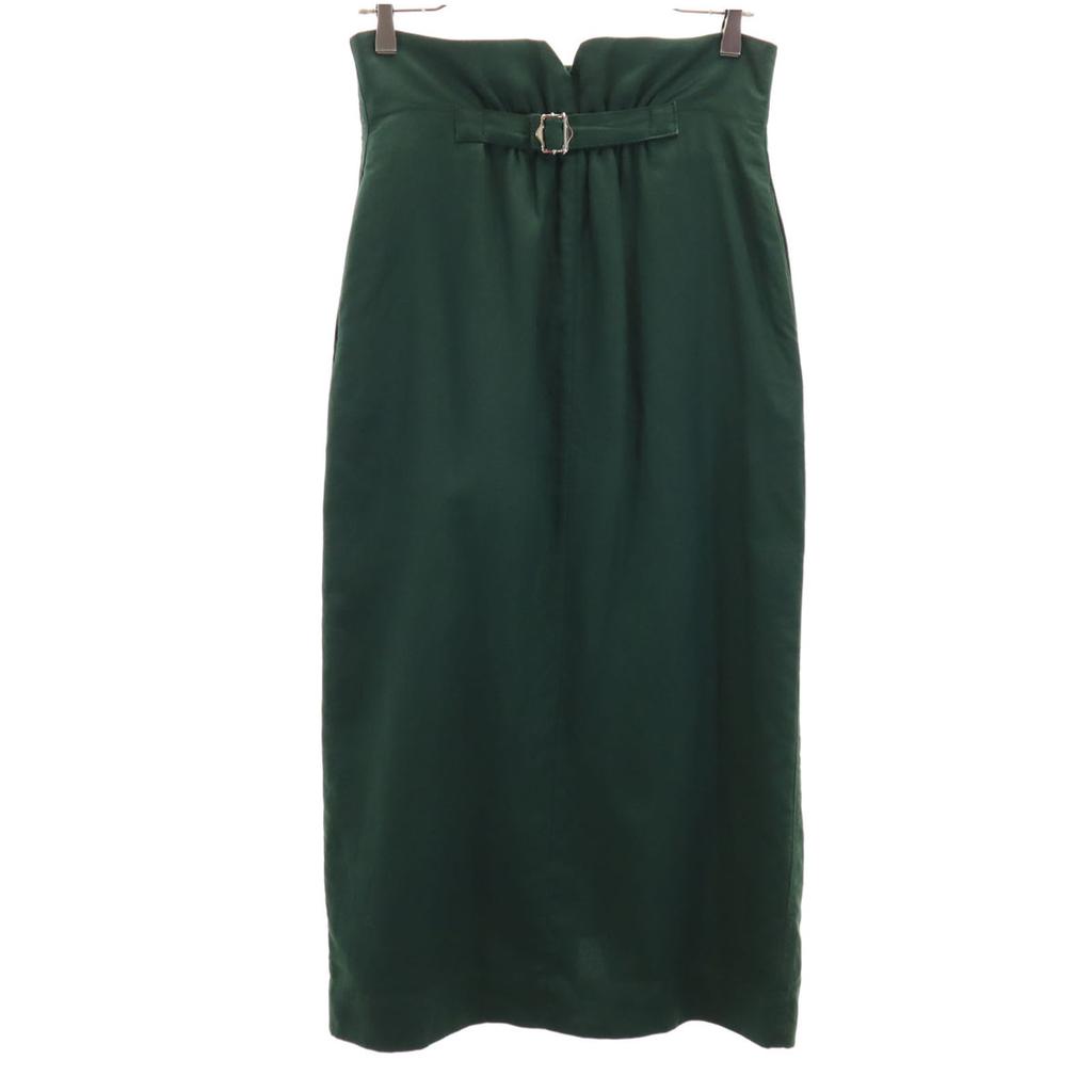 Mila Owen Long length Tight Skirt 1 Deep green Women Used