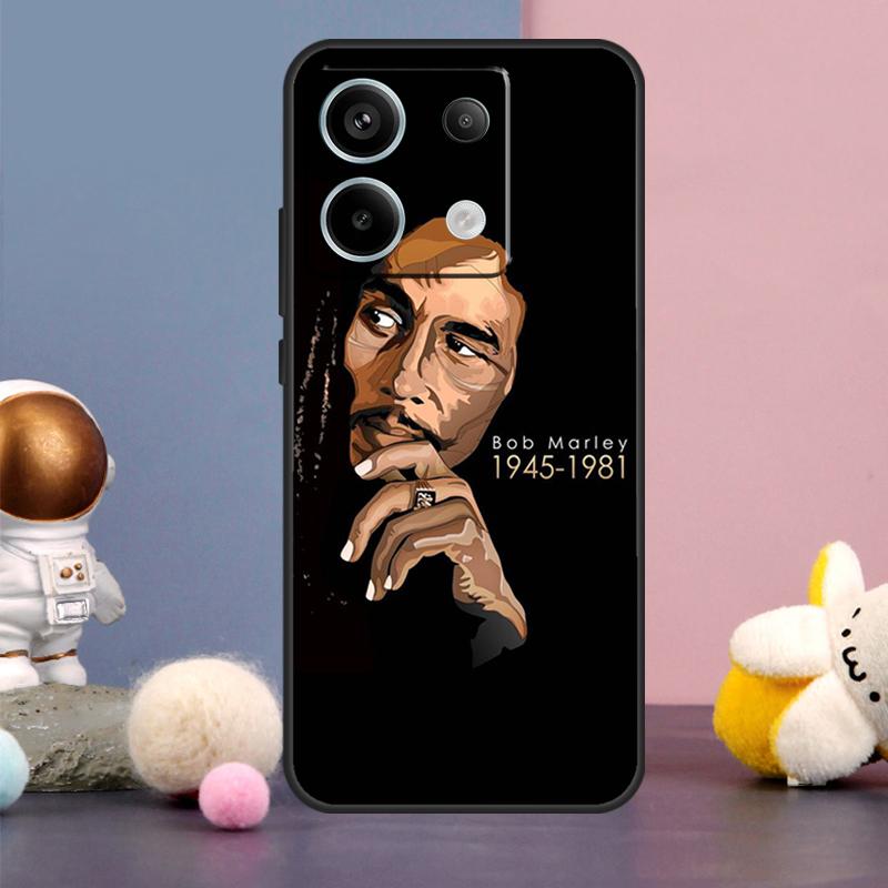 

Bob Marley Case For Xiaomi Redmi Note 14 9 10 11 12 13 15 Pro Plus Redmi 15 15C 14C 10C 12C 13C Cover Redmi Note 12 4G