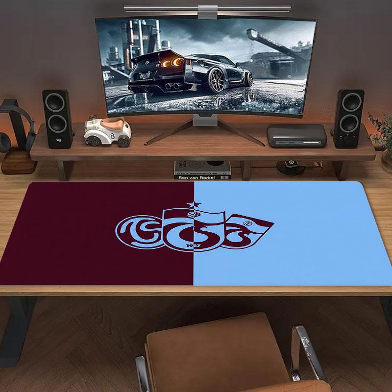 Trabzonspor Large Size Mouse Pad Large Gaming Table Cushion Non-slip Laptop Tablet Big Mousepad XXL Mat Mini PC Playmat With Lock edge