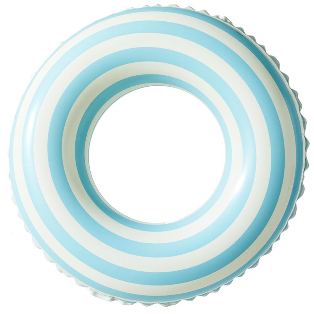 Orange Stripe Pool Float Inflatable Swim Tube Adults Swimming Float Ring Summer Water Swim Pool Floating Toys