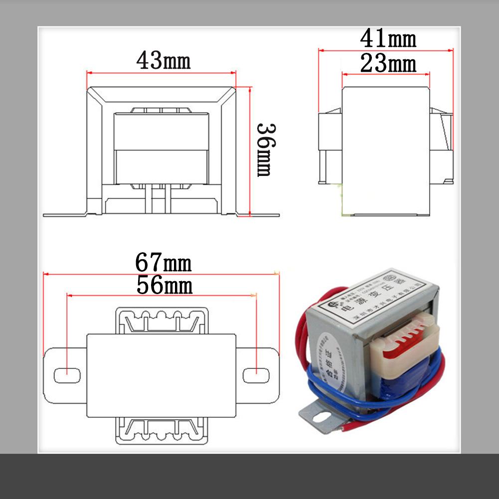 Power Transformer Power AC 220V CQC04001011449 Output