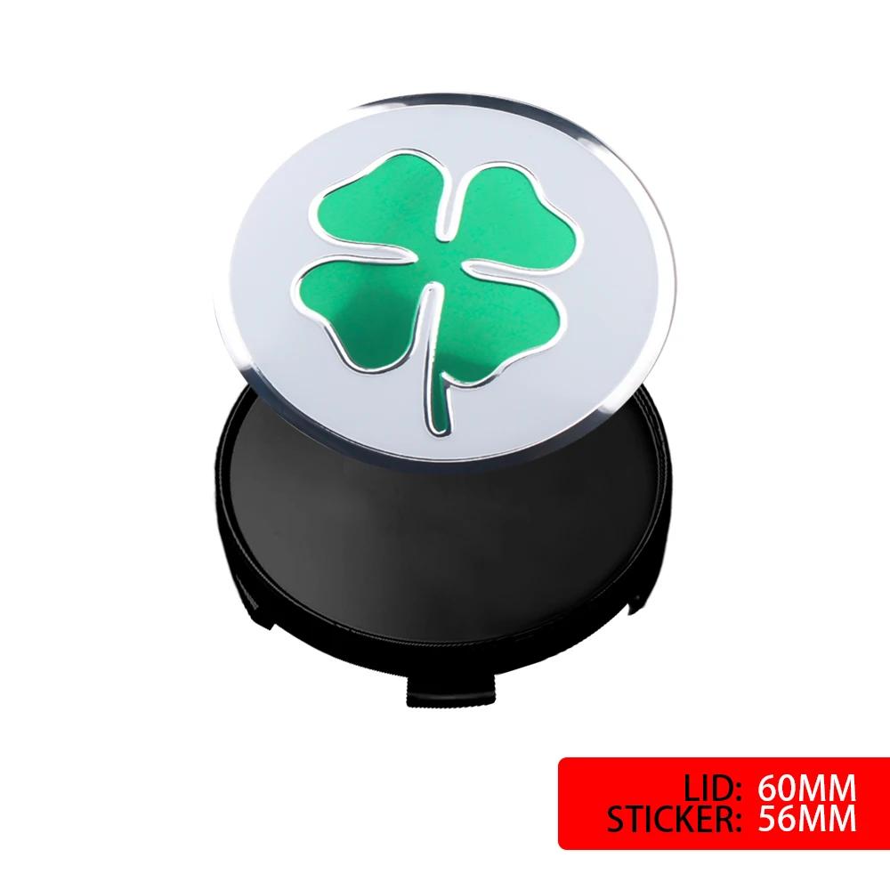 AAACP1 for 56mm Alfa Romeo Car Wheel Emblem Modified Hub Cap Decoration For Alfa Romeo 159 Giulietta 147 156 Giulia GT 166 Mito Brera