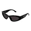 Balenciaga Grey Cat Eye Ladies Sunglasses Bb0387s 001 58