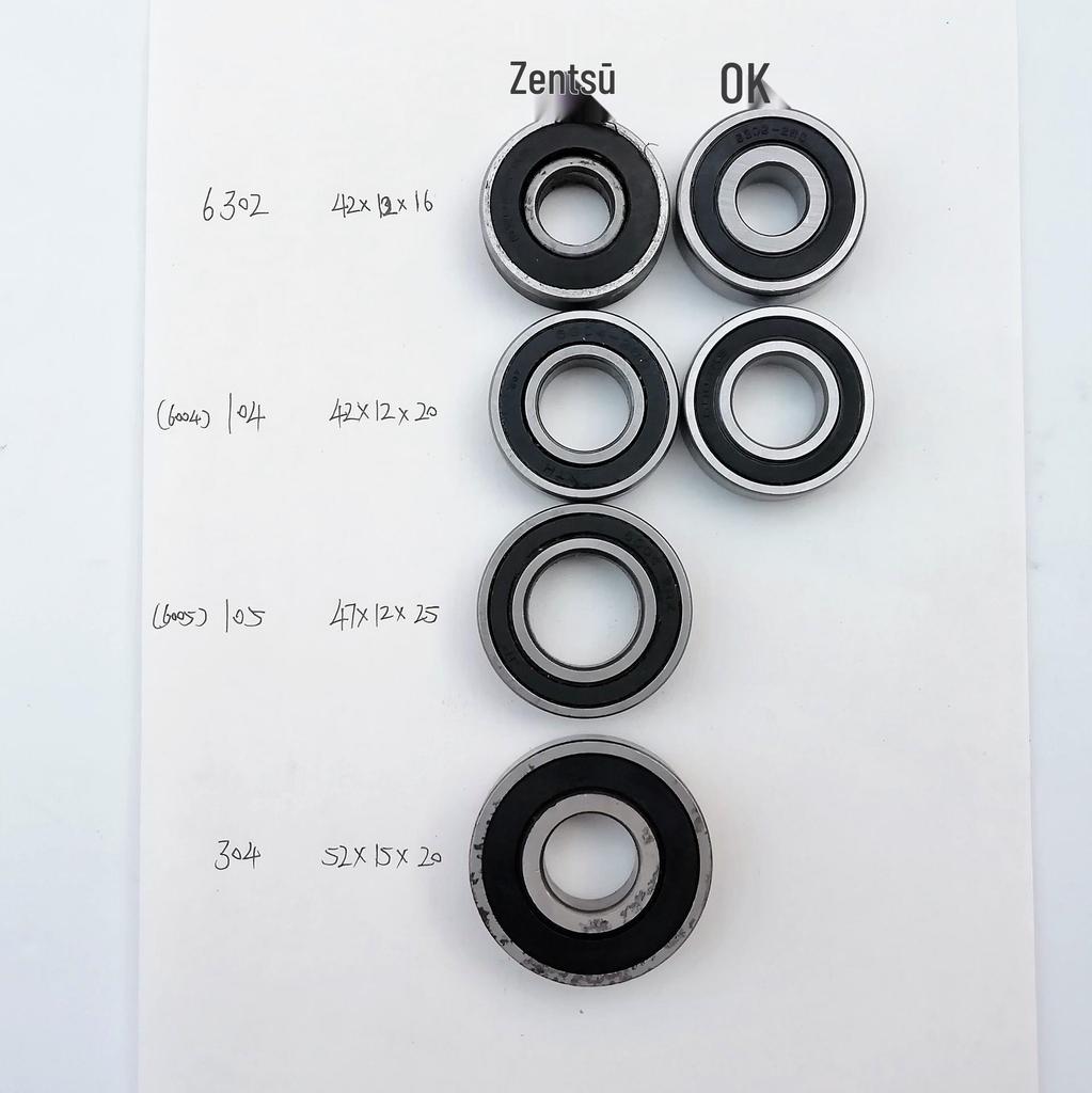 Swivel Caster Accessories with Bearings 63026004(104) and 6005(105) - Model 304 by Shengxiang Casters