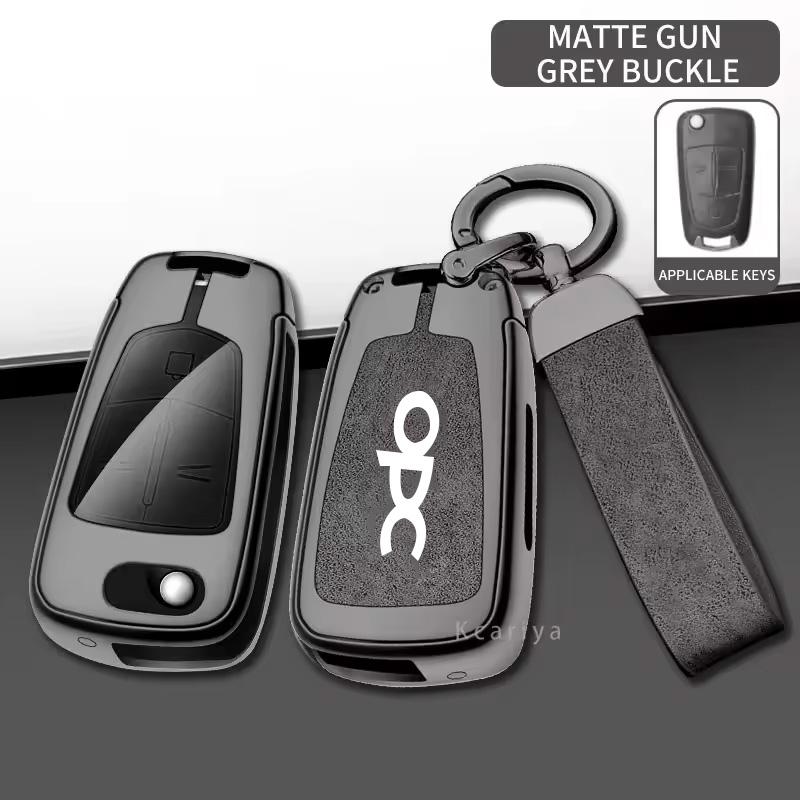 Car TPU Zinc Alloy Key Case Bag For Opel OPC Insignia Astra J H Vectra Combo Corsa D Mokka Zafira Car Key Chain Metal Key Shell
