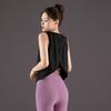Sculp Pig Swt25042-01 Airfresh Back Round Sleeveless Black