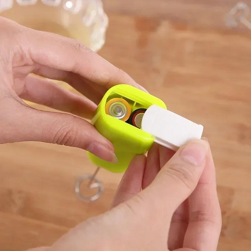 Egg Beater Electric Milk Frother Handheld Mini Foamer Coffee Maker Portable Blender for Chocolate Cappuccino Whisk Tools