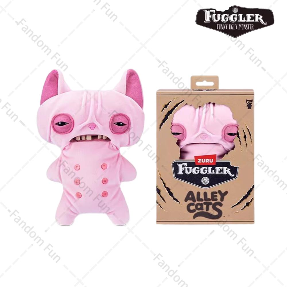 Fuggler Co-Ed Originele Pluche Pop The Powerpuff Girls Alley Cat Old Fogiess Fuggstars Ugly Tooth Monster Knuffel Speelgoed Cadeau 20-23cm