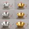 10/12/14CM Sierra Cup Outdoor Stainless Steel Sierra Coffee Cup Picnic Tableware Portable Barbecue Hiking Camping Tea Cup