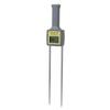 Grain Humidity Tester LED Backlit LCD Display Auto Power Off Long Probe Portable Digital Grain Humidity Meter Grain