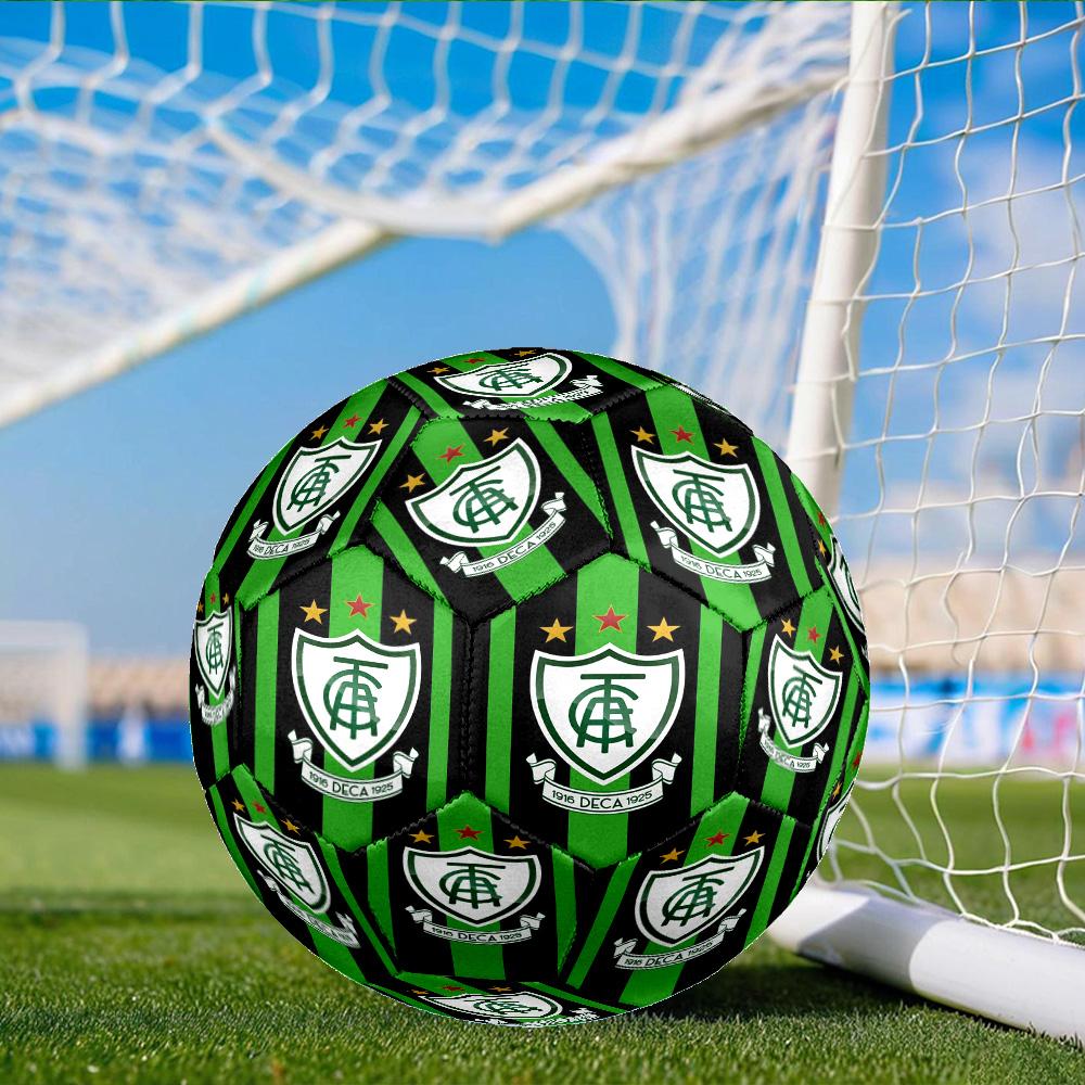 America Futebol Clube Size 5 Soccer Balls, Anti-Slip, Protective Football, Outdoor Sport, Practice Games, Birthdays Gift Suitable for Fan