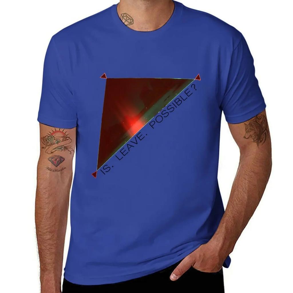 IS LEAVE POSSIBLE TShirt korean fashion vintage anime shirt cotton graphic tees mens graphic tshirts funny