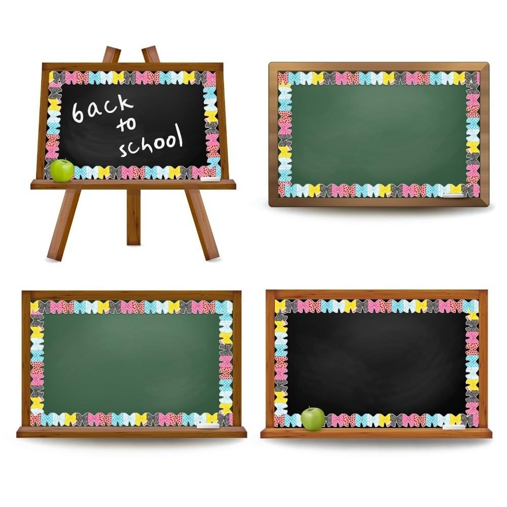 Back-to-School Decor Bulletin Board Border Poster Border Stickers  for Classroom Decorations
