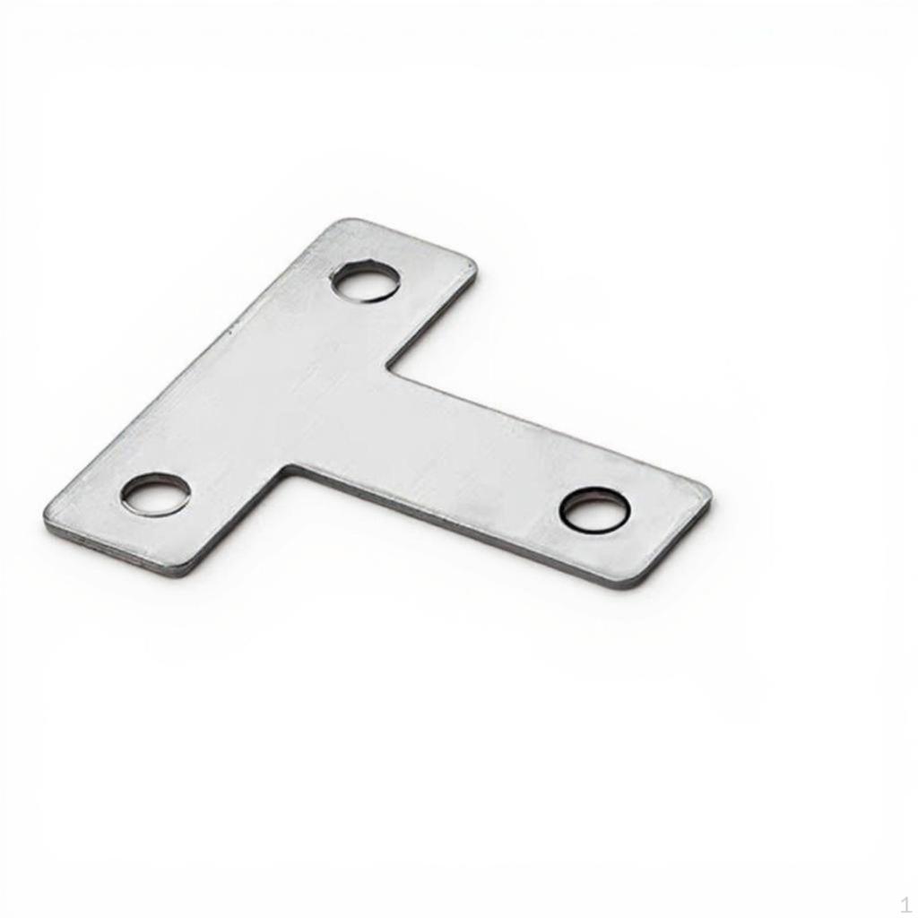 Stainless Steel Corner Brace, sturdyDuty L Shape, Furniture Support, Easy Installation Lshape 5x5cm