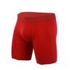 Intimo da uomo lungo a vita media antiusura gamba in cotone elastico sportivo mutandine ad angolo piatto mutande da uomo