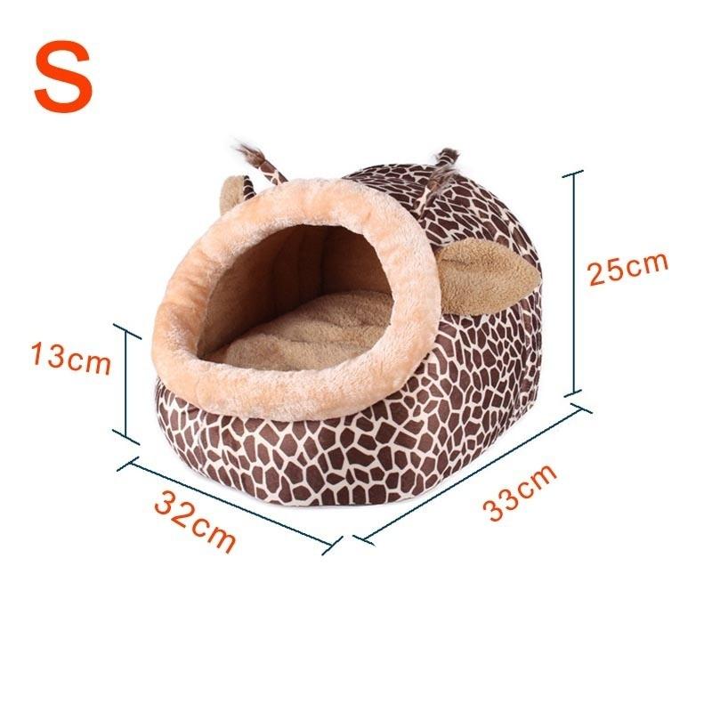 

Мягкая кровать для питомца, собаки, кошки, домик, будка, собачка, щенок, теплая подушка, корзина, гнездо, коврик внутри S