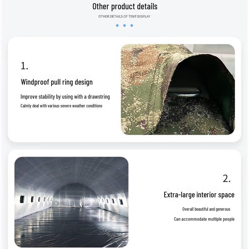 Aokedu Large Inflatable Outdoor Camping Tent