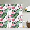 3D Flower Tulip Blossom Cactus Lavender Rose Shower Curtains Bathroom Curtain Frabic Waterproof Polyester Bath Curtain With Hook