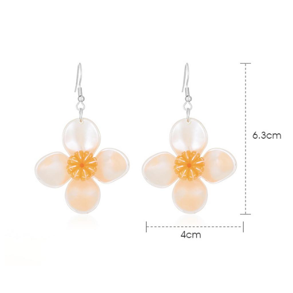 Módní Kreativní Design Sladké Kumquat Oranžové Ovocné Náušnice Pro Ženy