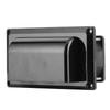 Side Air Vent Ventilation Exhaust Fan Motorhome Trailer RV Black 12V for Trailer Boat Marine Yacht