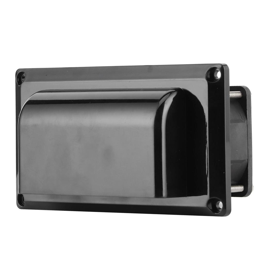 Side Air Vent Ventilation Exhaust Fan Motorhome Trailer RV Black 12V for Trailer Boat Marine Yacht