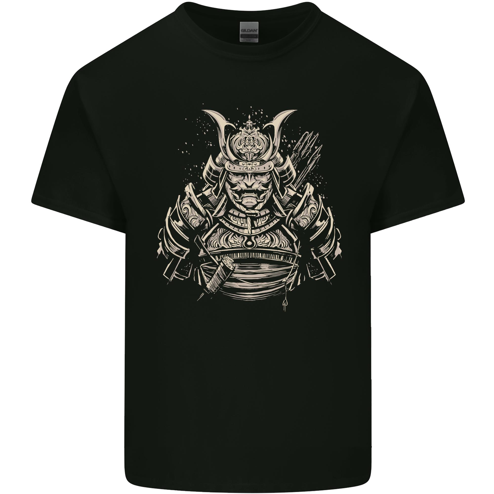 A Samurai Warrior Unisexs Light Cotton TShirt S