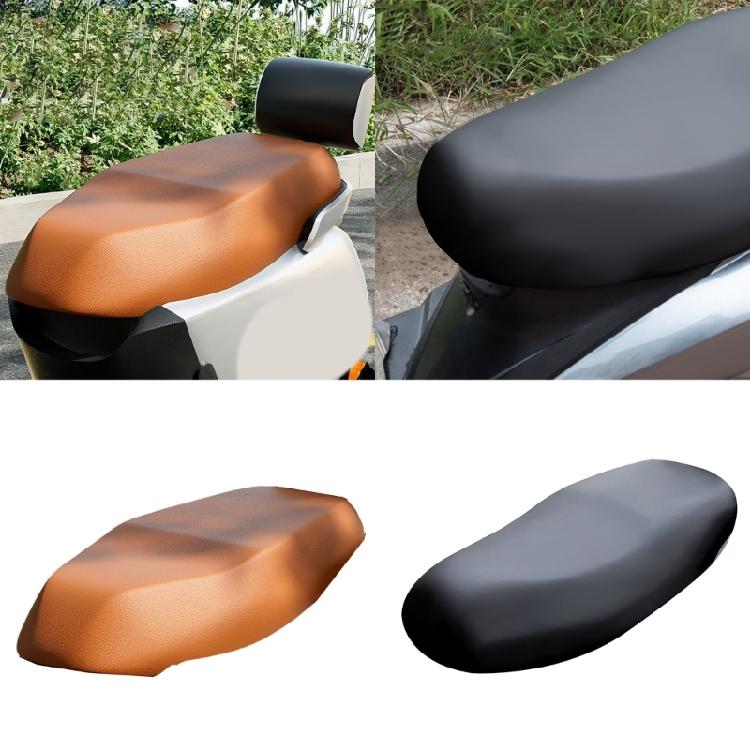 Univerzální potah sedadla motocyklu Vodotěsný PU kůže Kryt proti slunci Chránič sedadla skútru Pláštěnka